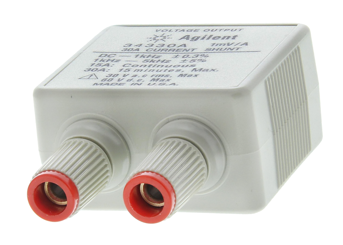 Keysight Technologies Shunt, 30 A Max, ±5 % Accuracy
