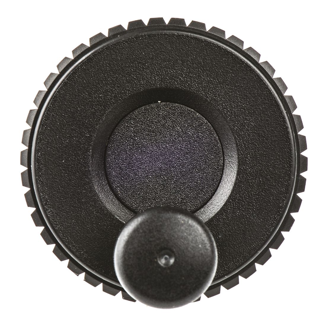 34398-c9 Elesa Black Technopolymer Hand Wheel, 40 mm diameter