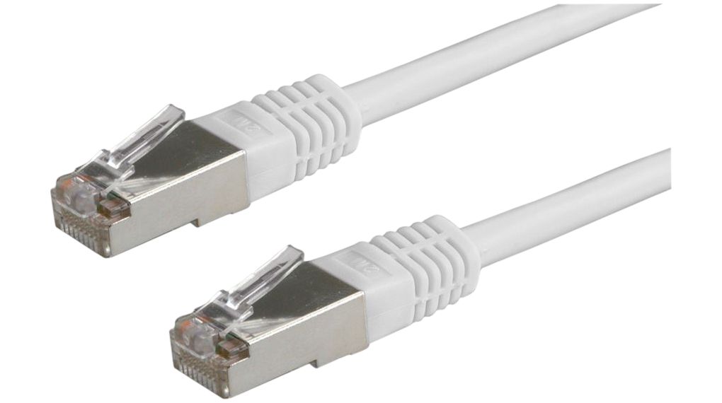 RNDRND 765, 1.5m Cat6, Grey RJ45 to Male RJ45 Male, SF/UTP, Terminated PVC Sheath