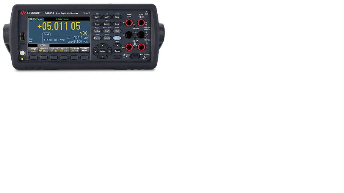 Keysight Technologies Multimeter Software for Use with 34460A Digital Multimeter