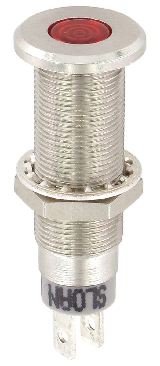 Sloan Red Panel Mount Indicator, 28V, 5 V, IP68