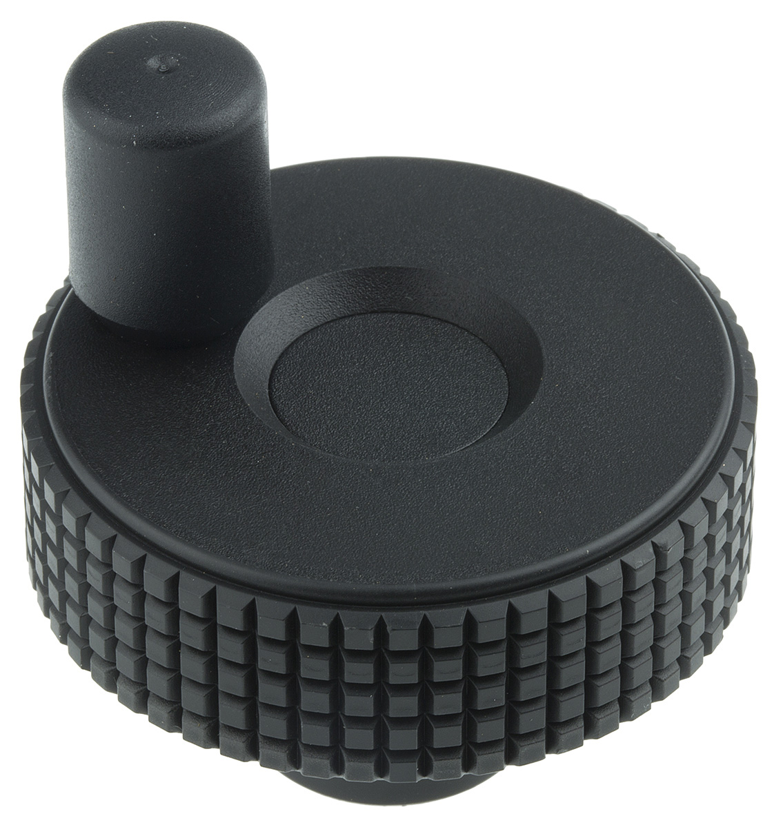 Elesa Black Technopolymer Hand Wheel, 50 mm diameter