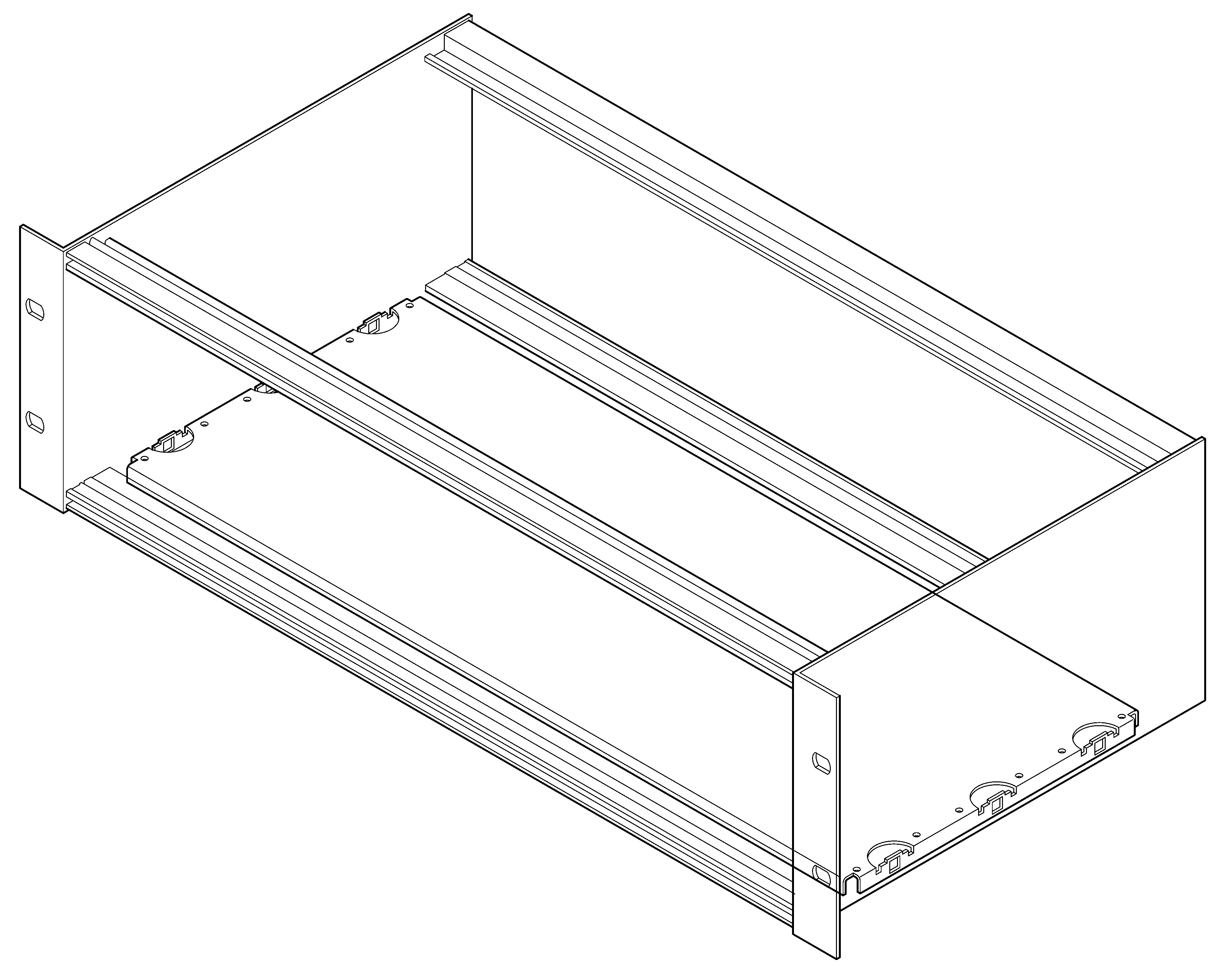nVent SCHROFF PropacPRO Series Mounting Plate for Use with RatioPac Pro Desktop Case, M4 Thread, 1 Per Pack Piece(s) 431