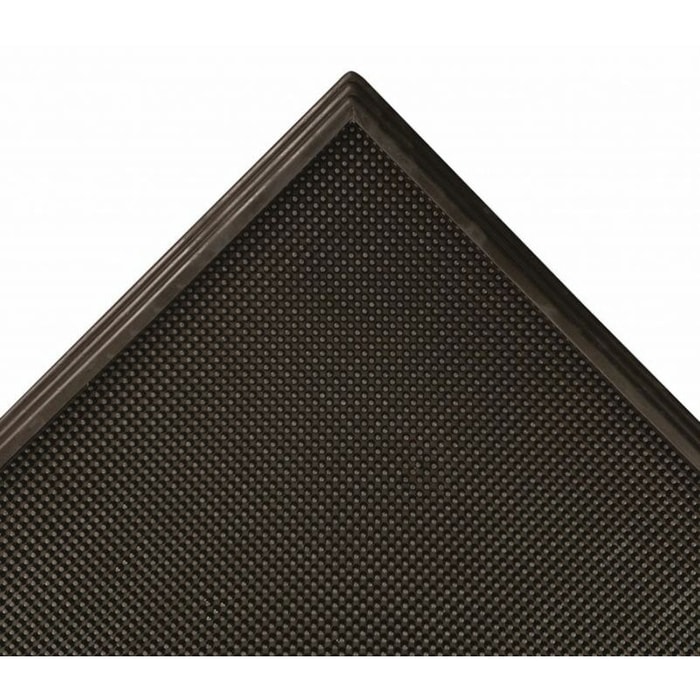 Notrax 346 Anti-Slip, Entrance & Walkway Mat Bubble, Outdoor Use, Black 61cm 81 cm 19 mm