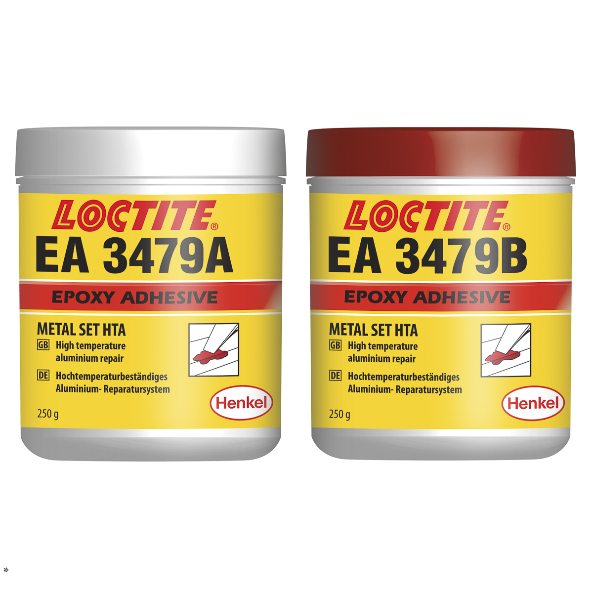 Loctite HYSOL 3479 Grey 500 g Epoxy Resin Adhesive Can for Aluminium