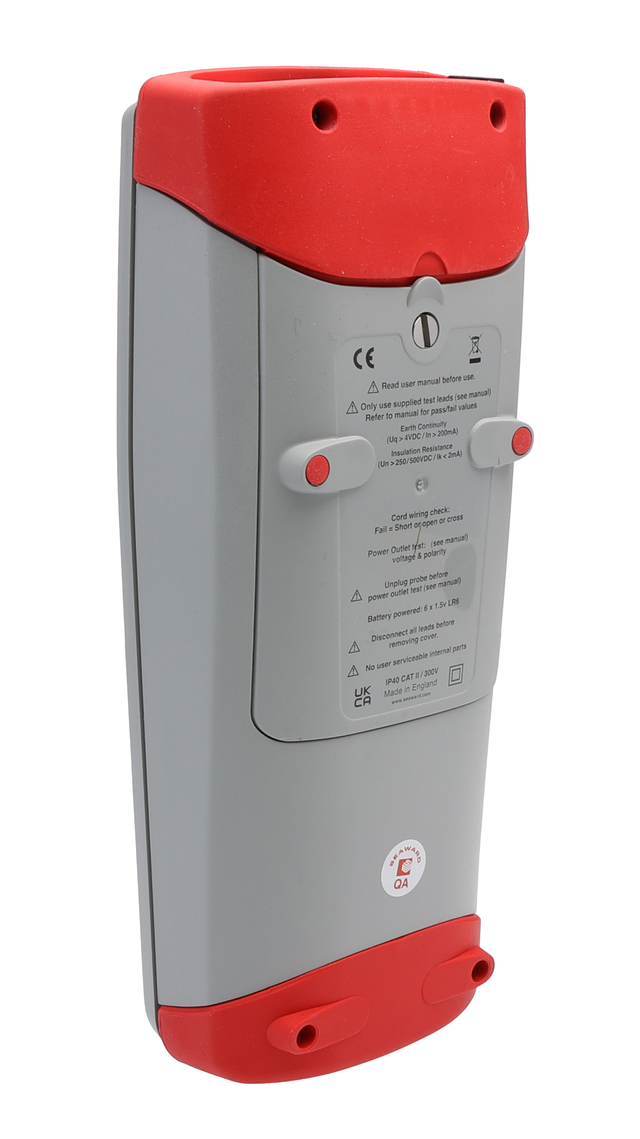 347a911 Seaward PrimeTest 50 UK PAT Tester, Class I, Class II Test Type