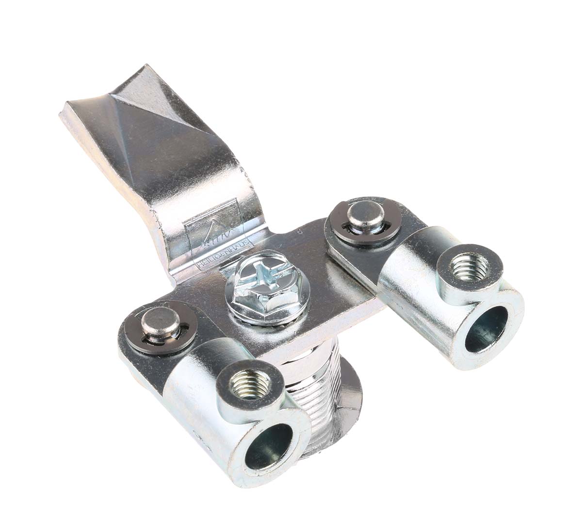 348-7078 Steinbach & Vollman Zinc Three Point Lock, 14 mm Panel-to-Tongue 20.2 x 20.2 mm, Key Unlock