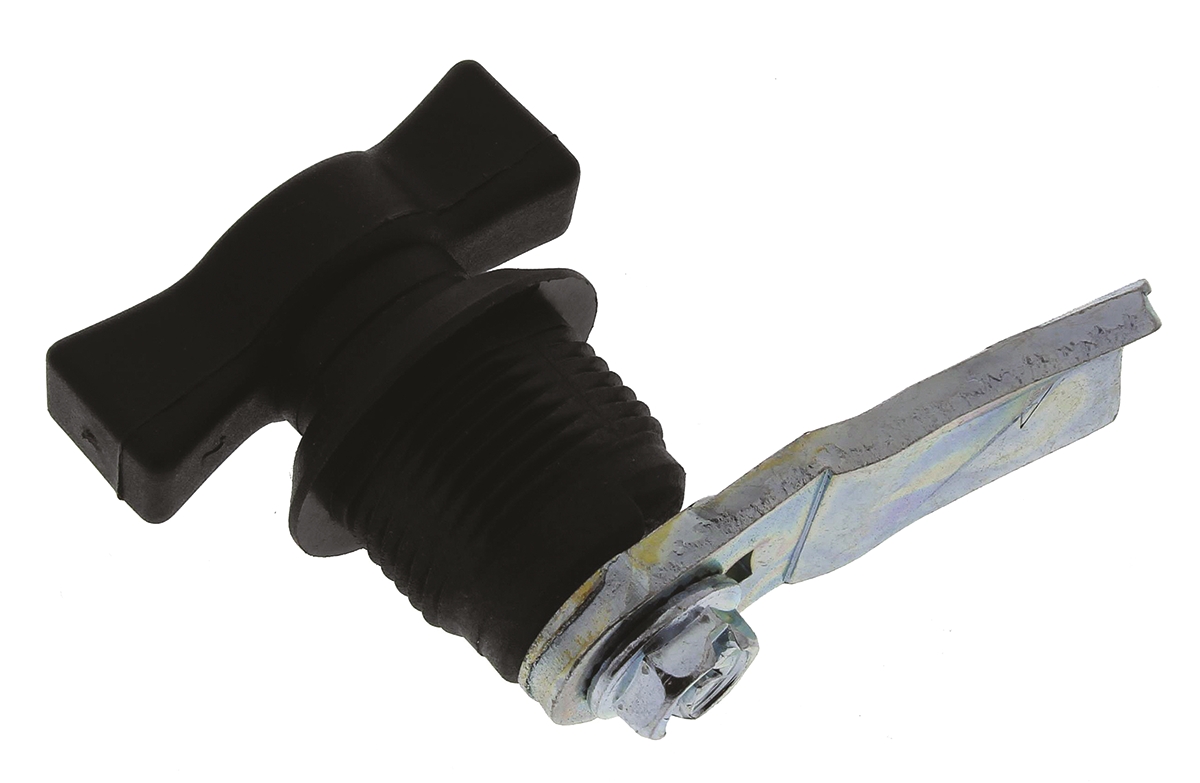 348-7135 Steinbach & Vollman Black Polyamide Locking Handle, T-Handle