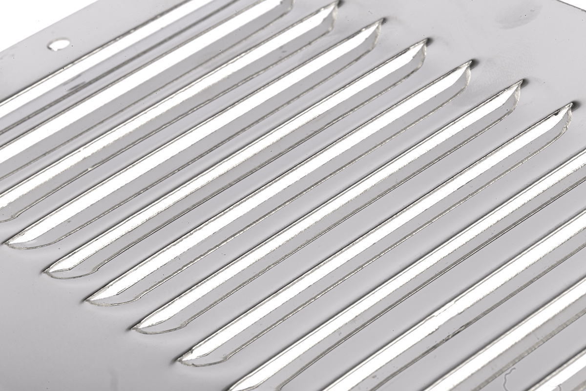 348-7309 RS PRO Stainless Steel Louvred Panel Ventilated
