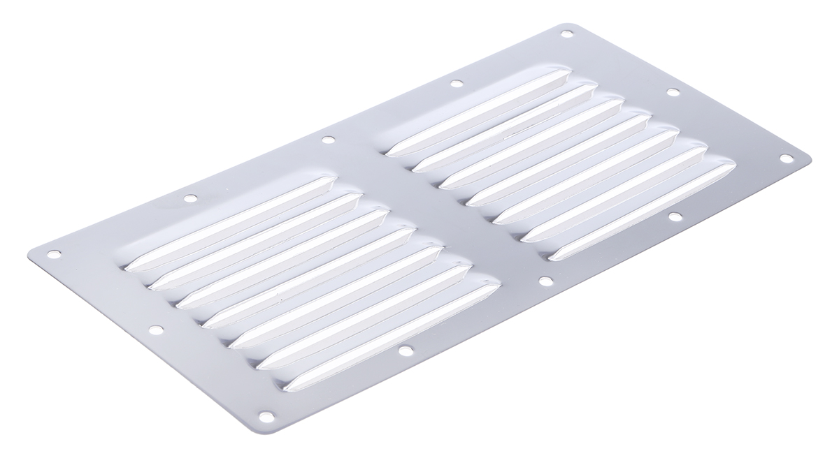 348-7315 RS PRO Stainless Steel Louvred Panel