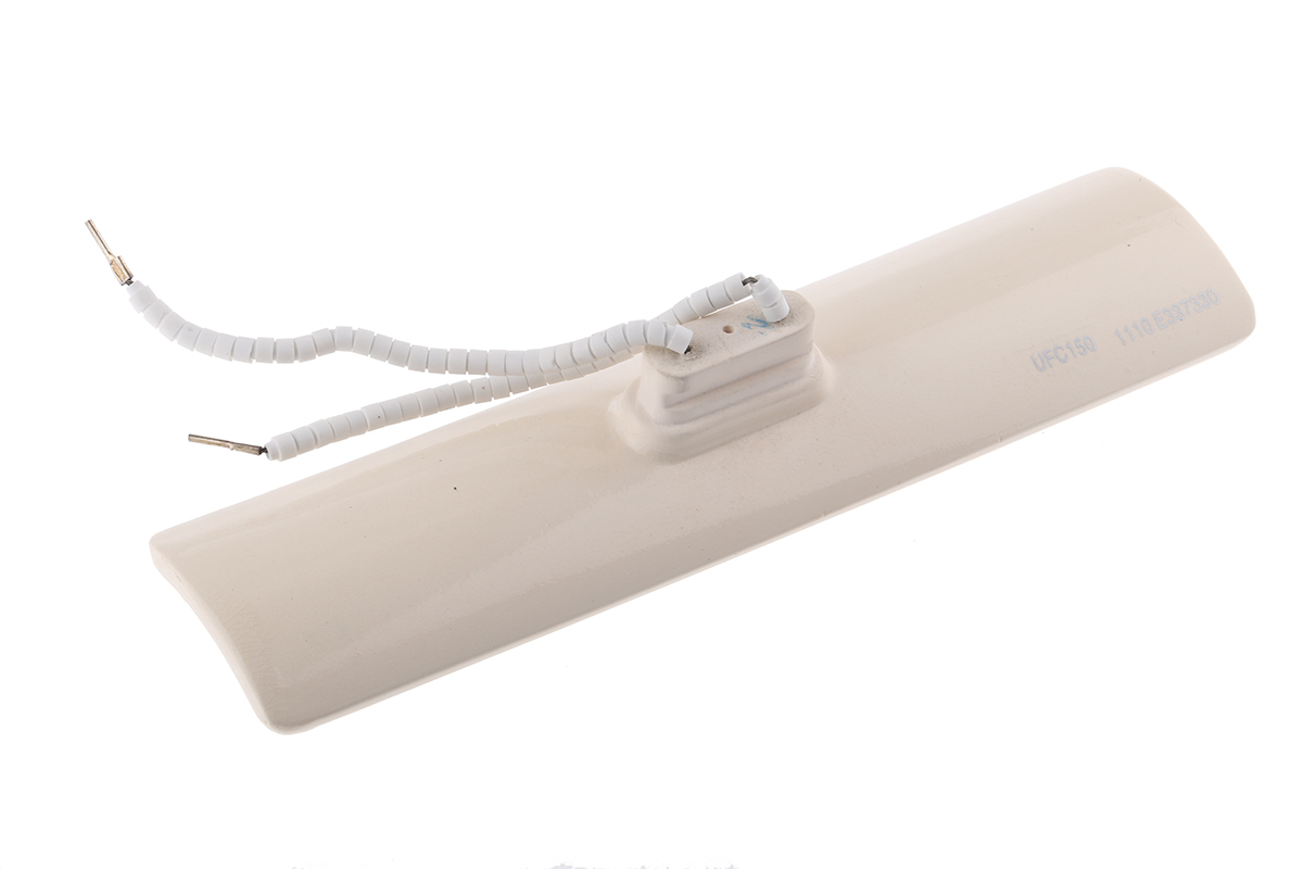 RS PRO Ceramic Heating Element, 245 mm, 60 mm, Ceramic Heating Element, 150 W, 230V ac