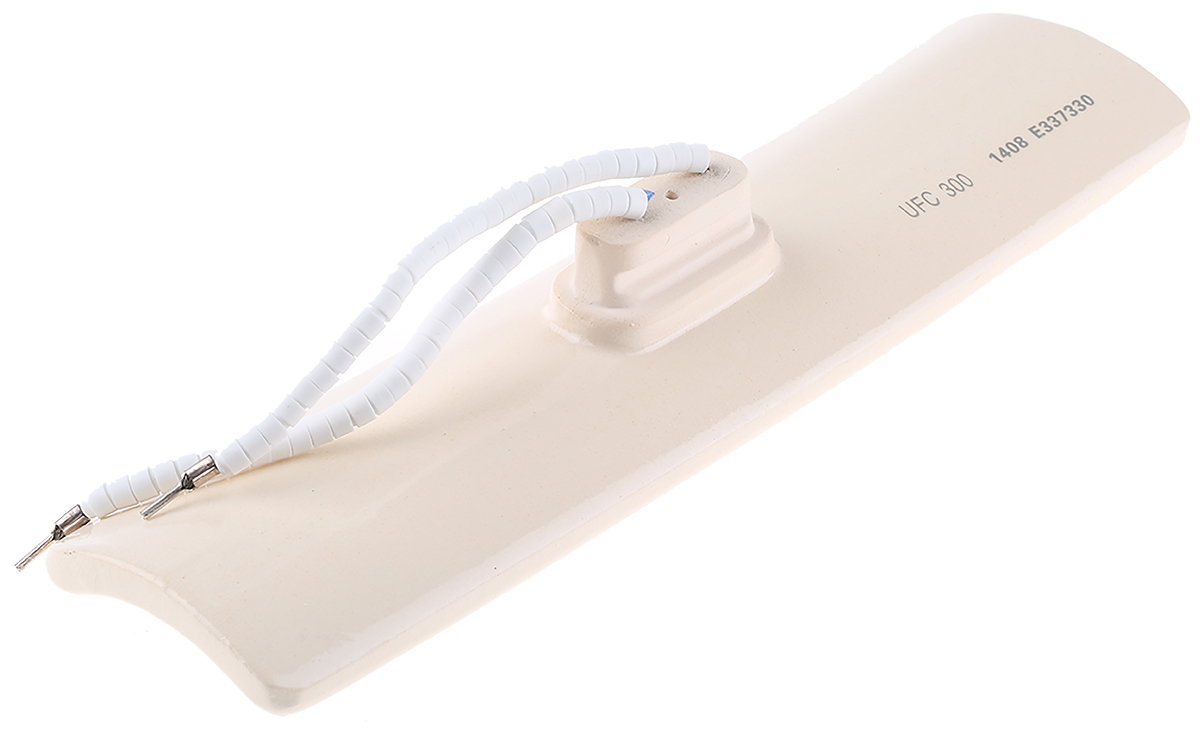 348-8942 RS PRO Ceramic Heating Element, 245 mm, 60 mm, Ceramic Heating Element, 300 W, 230V ac
