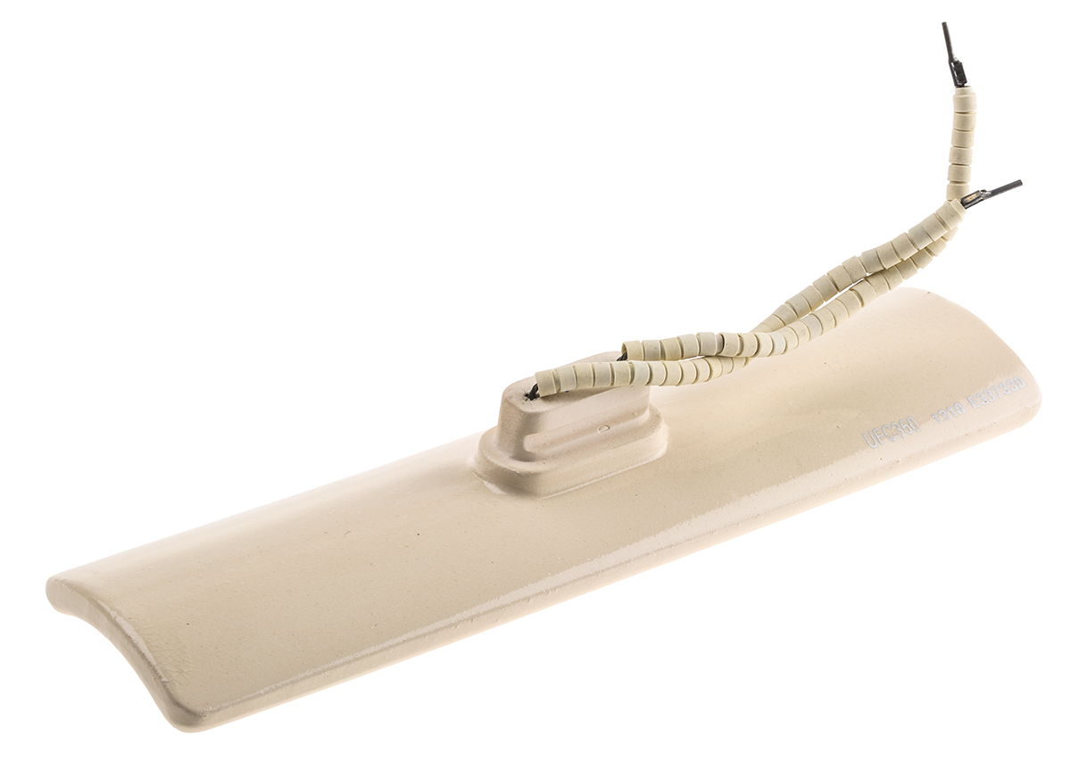 RS PRO Ceramic Heating Element, 245 mm, 60 mm, Ceramic Heating Element, 350 W, 230V ac