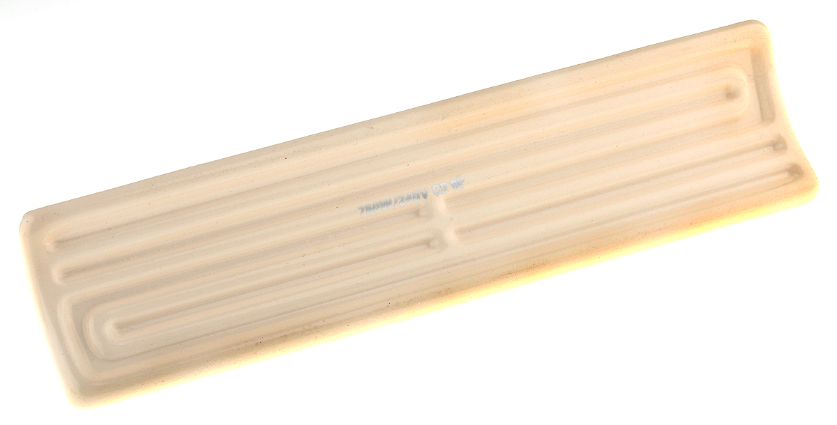 348-8970 RS PRO Ceramic Heating Element, 245 mm, 60 mm, Ceramic Heating Element, 750 W, 230V ac