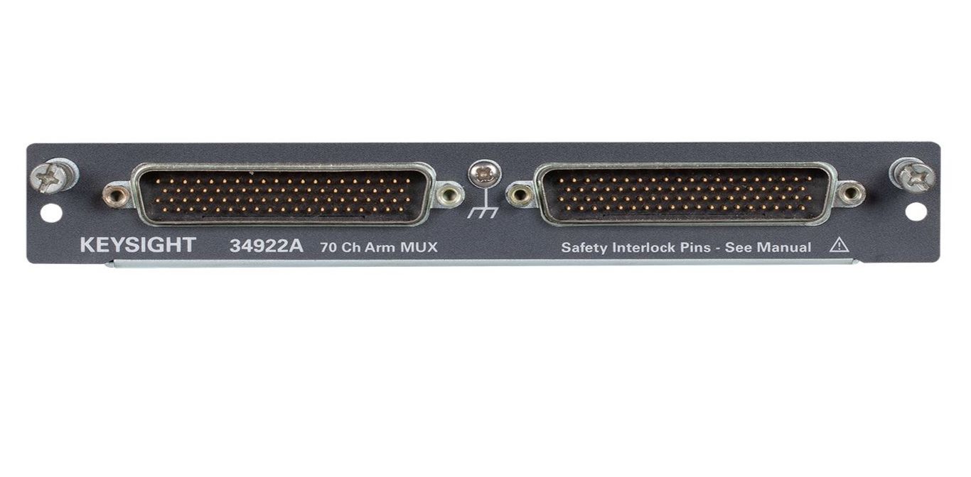 34922a Keysight Technologies Data Acquisition Terminal Block for Use with 34980A Data Acquisition System Armature Multiplexer