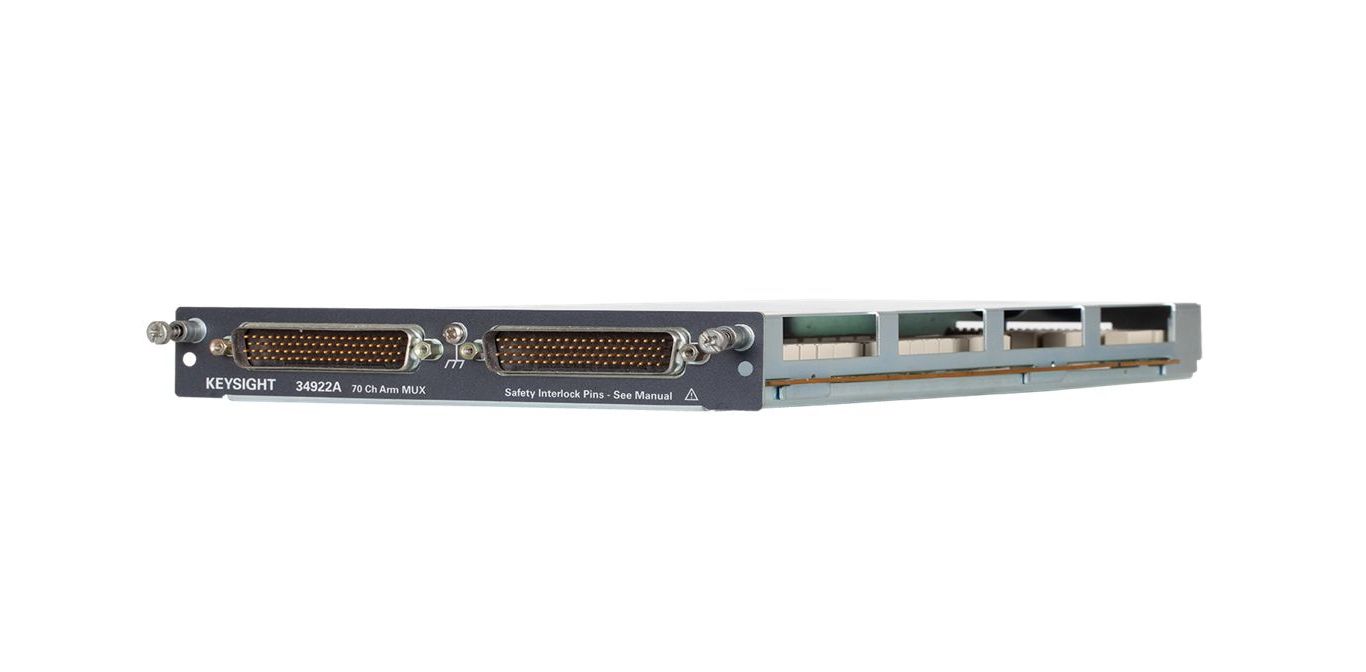 34922a Keysight Technologies Data Acquisition Terminal Block for Use with 34980A Data Acquisition System Armature Multiplexer
