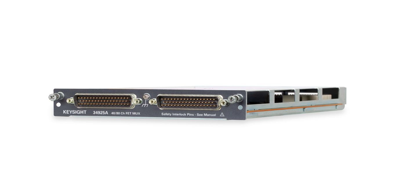 34925a Keysight Technologies Data Acquisition Multiplexer for Use with 34980A Data Acquisition System Optically Isolated FET
