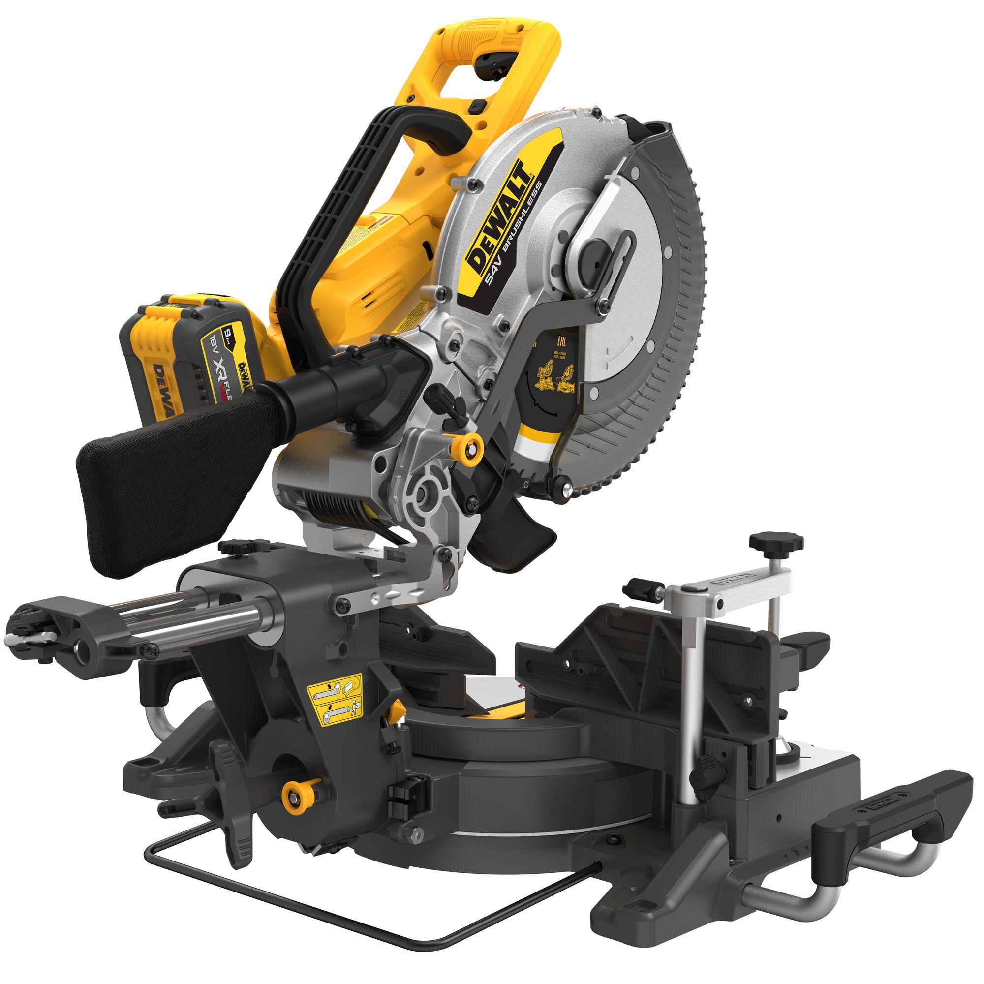 dcs781x2-gb DeWALT FLEXVOLT DCS781 305mm Cordless Mitre Saw, Type G - British 3-Pin