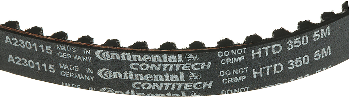 350-5m-9 Contitech 350 5M 9 Timing Belt 70 Teeth, 350 mm Length, 9 mm Width