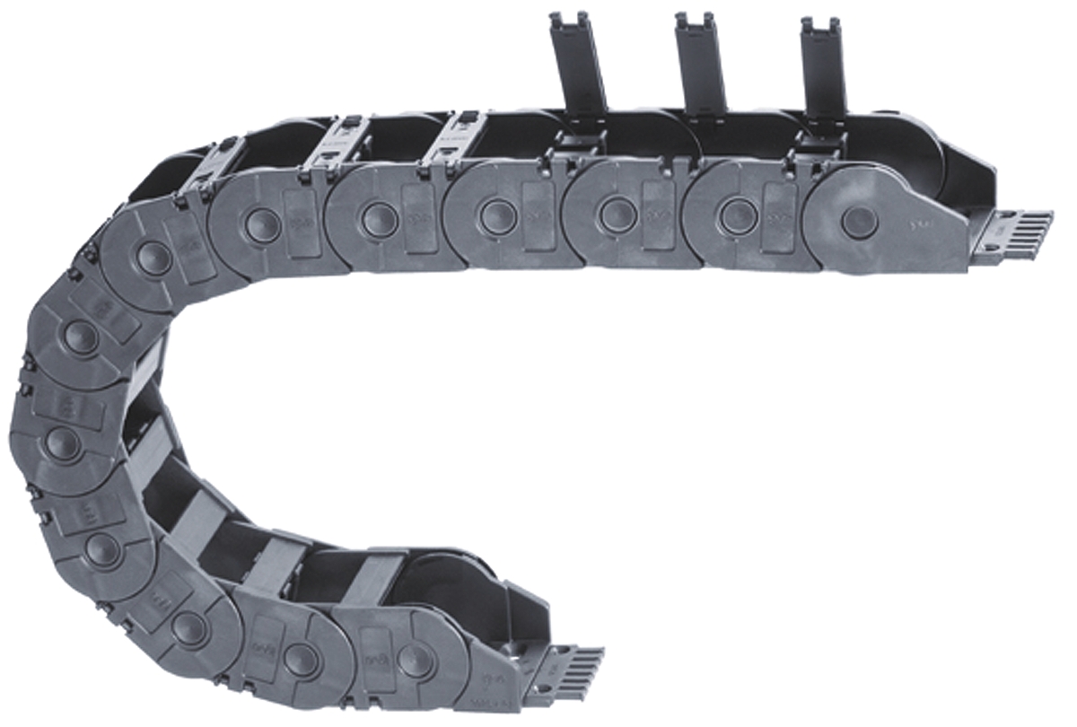 Igus e-chain Black, W135mm x D64 mm, L1 m, 100 mm Min. Bend Radius, Igumid G