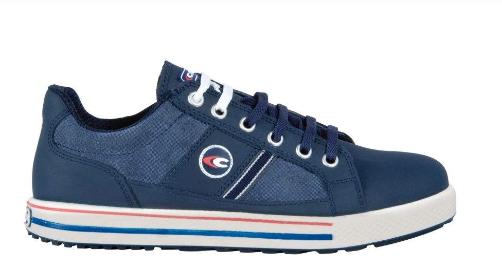 Cofra COACH S3S CI FO SR Unisex Blue Aluminium Safety Shoes, UK 9, EU 43
