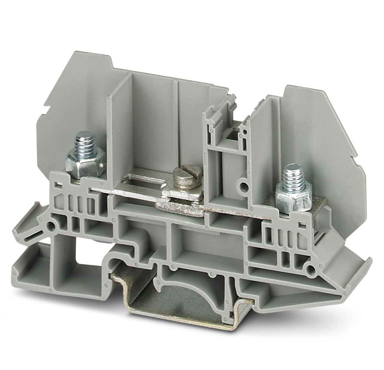 Phoenix Contact 3214932 RBO 5-T-B Series Grey, 6mm², 1-Level, Bolt Termination