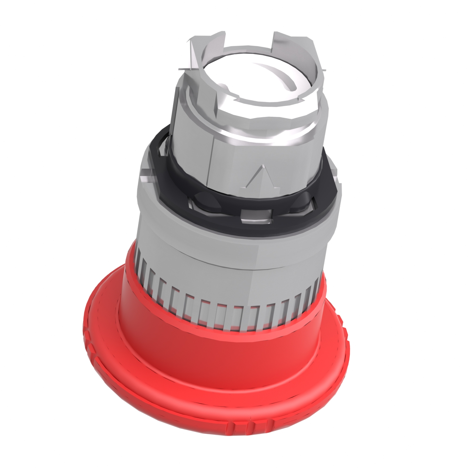 zb4bs844 Schneider Electric ZB4BS844, Red Illuminated Plastic Push Button Switch, Panel Mount