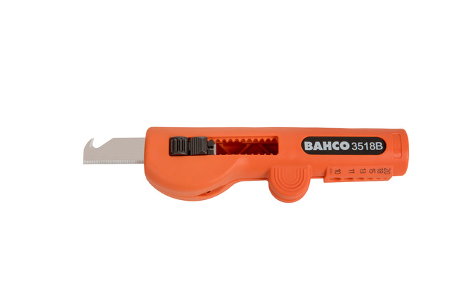 Bahco Cable Knife, 125 mm Overall, 50 mm Blade