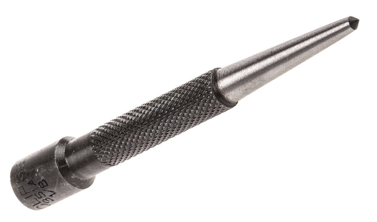 Eclipse 1-Piece Punch, Fine Machine Point Punch, 3.2mm Shank, 100 mm Overall