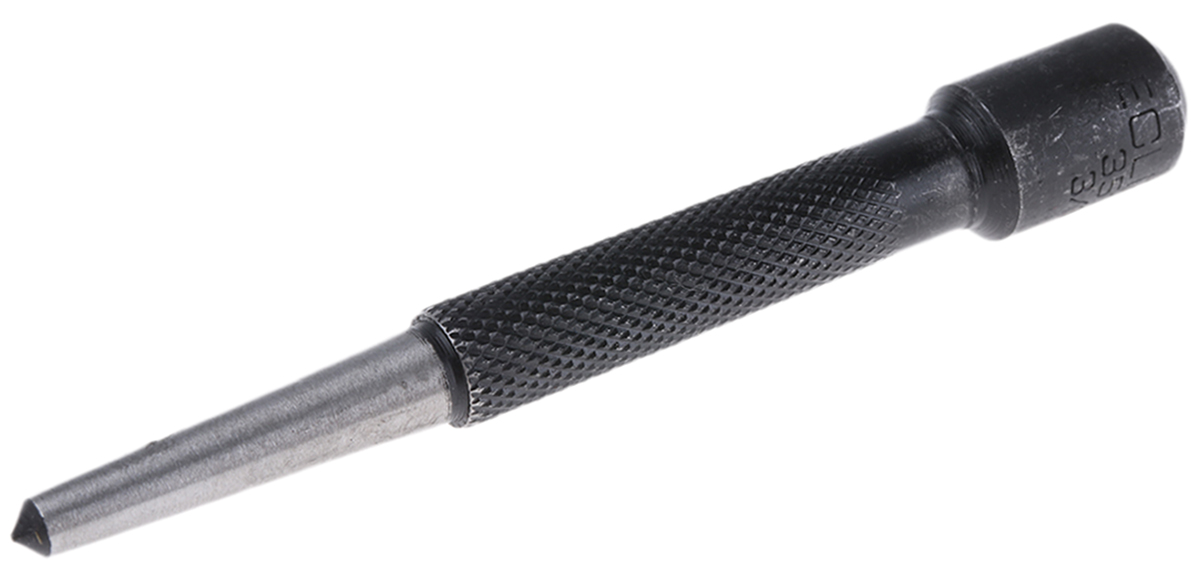 Eclipse 1-Piece Punch, Fine Machine Point Punch, 4.8mm Shank, 100 mm Overall