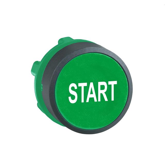 zb5aa333 Schneider Electric XB5 Series, Green Push Button Head, Spring Return, 22mm Cutout
