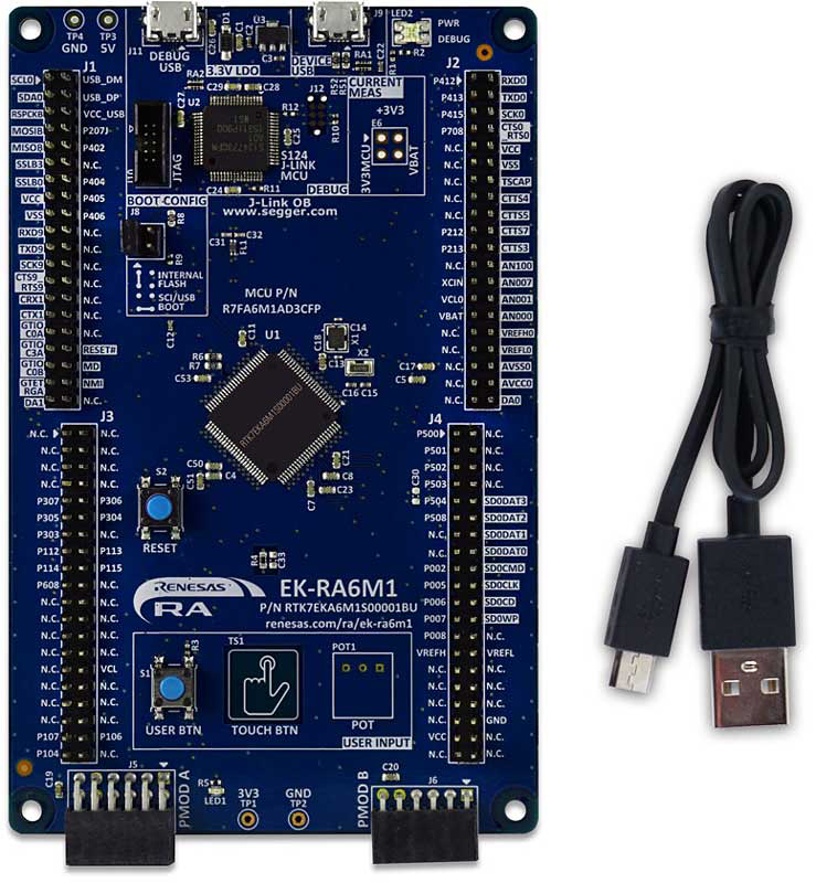 rtk7eka6m1s00001bu Renesas Electronics Development Board RTK7EKA6M1S00001BU