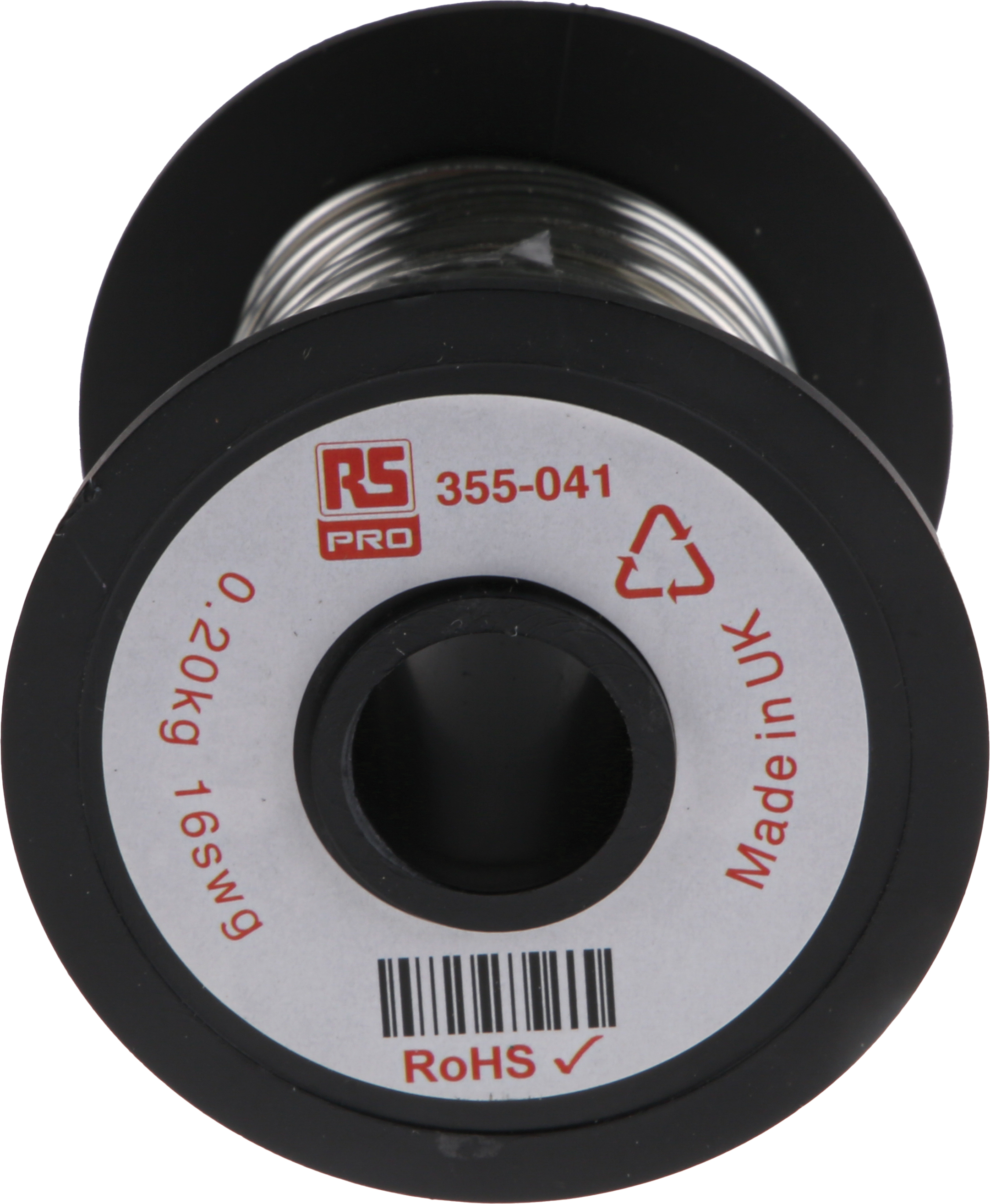 355-041 RS PRO  1.63 mm OD Tin  Copper Wire 11.4 m Reel