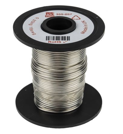 355-057 RS PRO  1.22 mm OD Tin  Copper Wire 20.2 m Reel