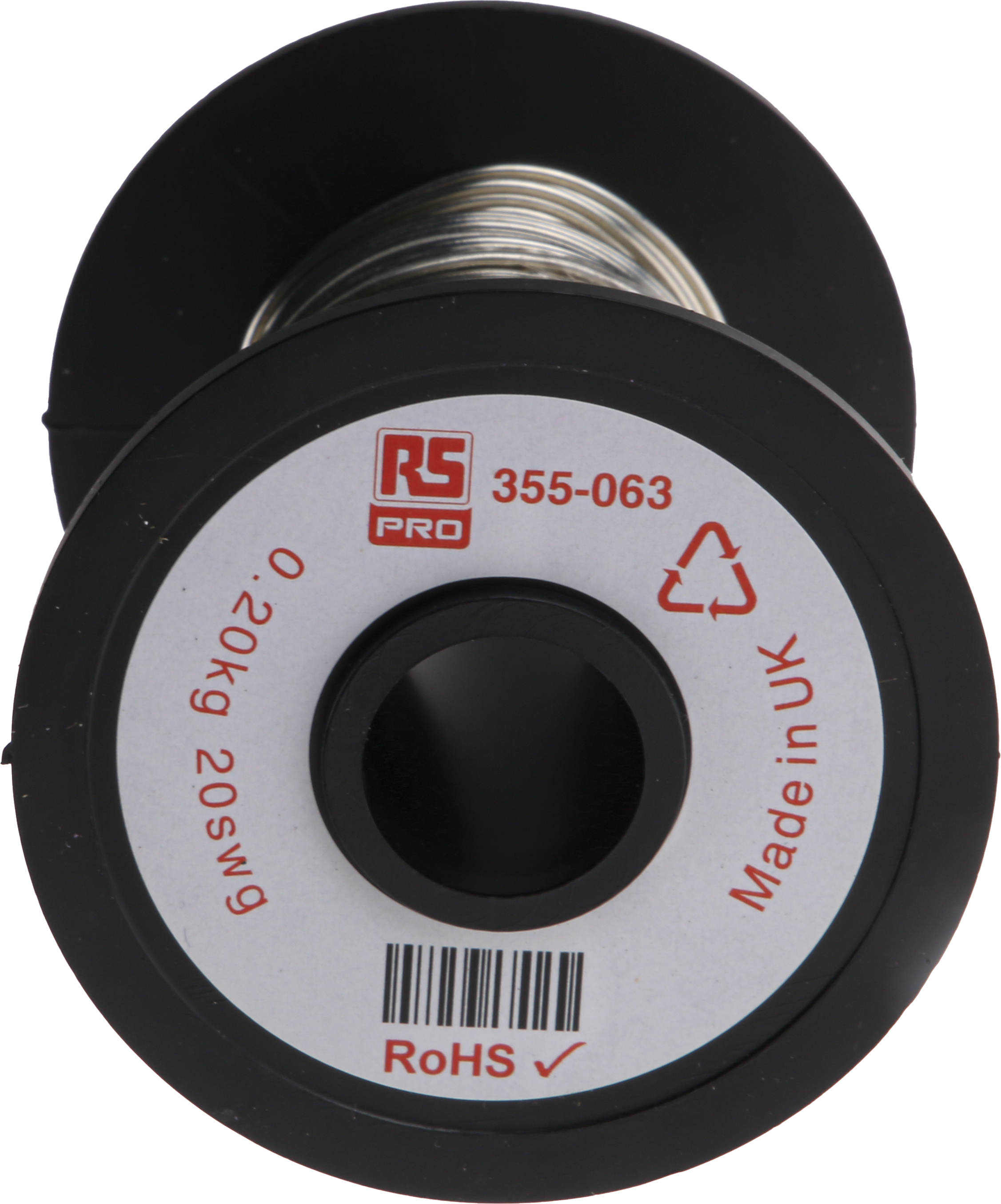 355-063 RS PRO  0.91 mm OD Tin  Copper Wire 34.6 m Reel