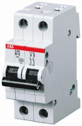 System M Pro S200 MCB Mini Circuit Breaker 2P, 40 A, 10 kA, Curve C