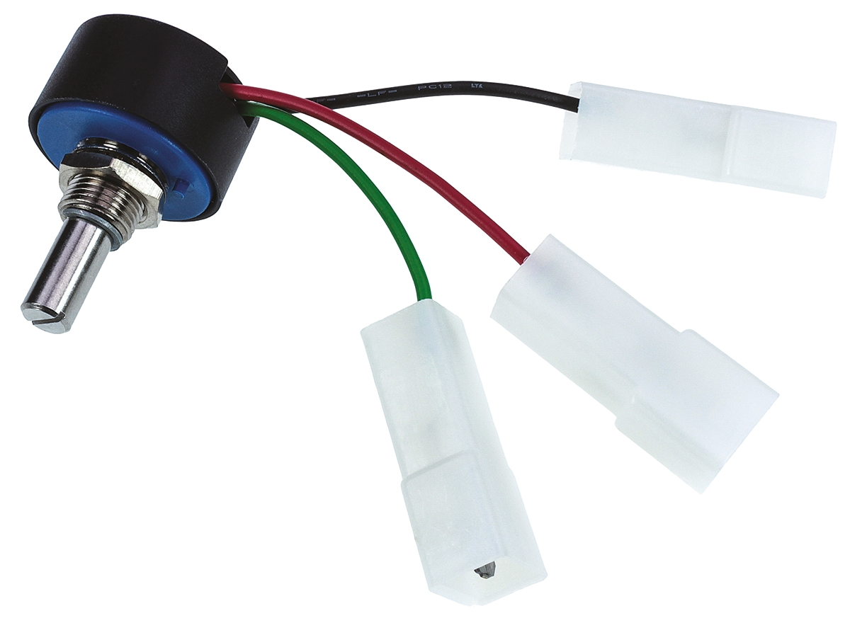 Vishay 357 1 kΩ Rotary Potentiometer 1-Gang Panel Mount, 357B0102MXB054506