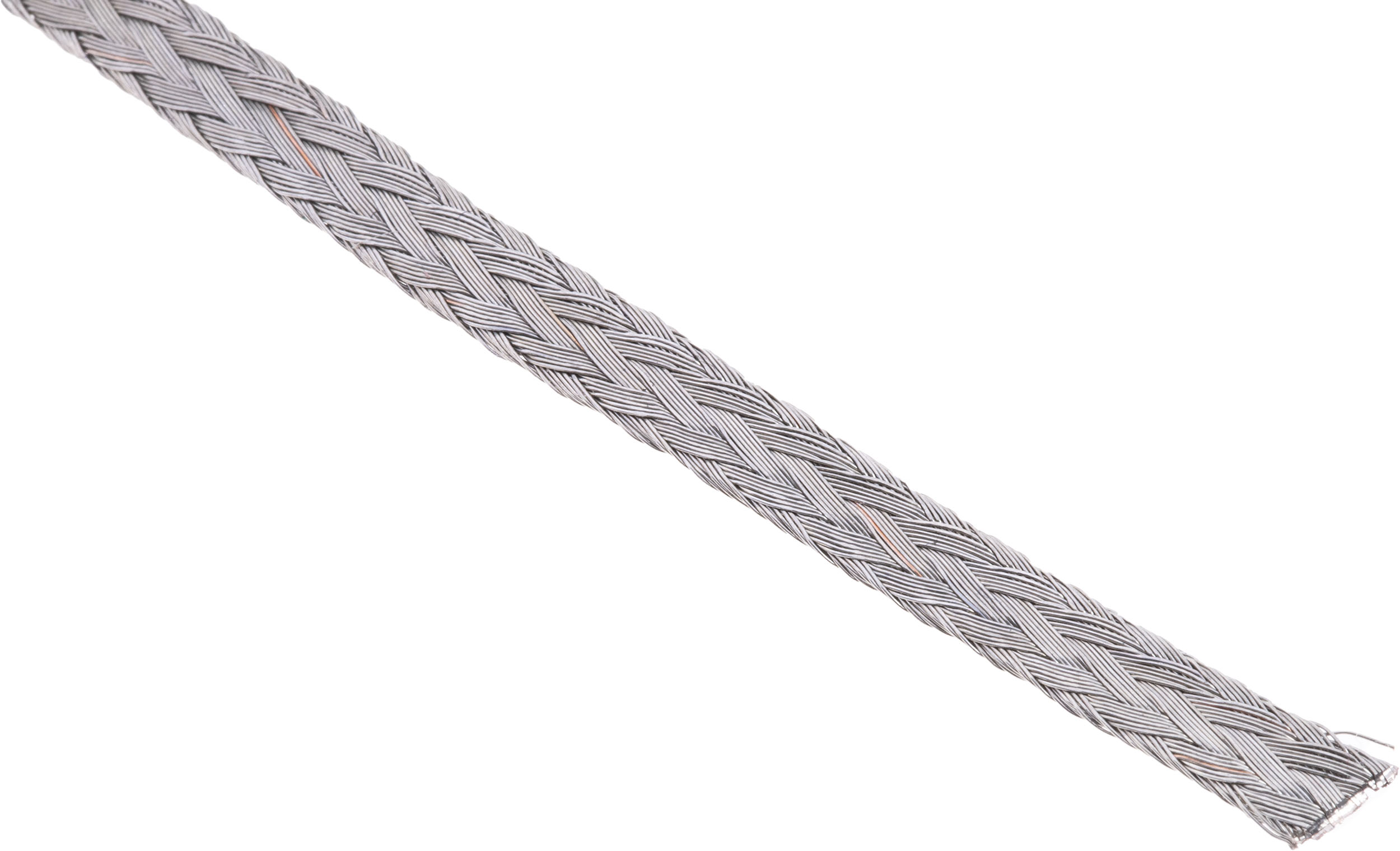 RS PRO Braided Wire, 1.7 mm² CSA 4 x 0.8 mm 25 m, Tin Copper Wire BS4109
