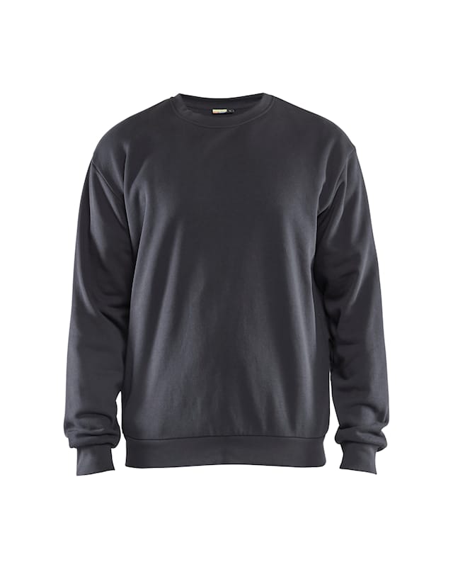 Blaklader 3585 Grey Cotton, Polyester Male Sweater XXXL