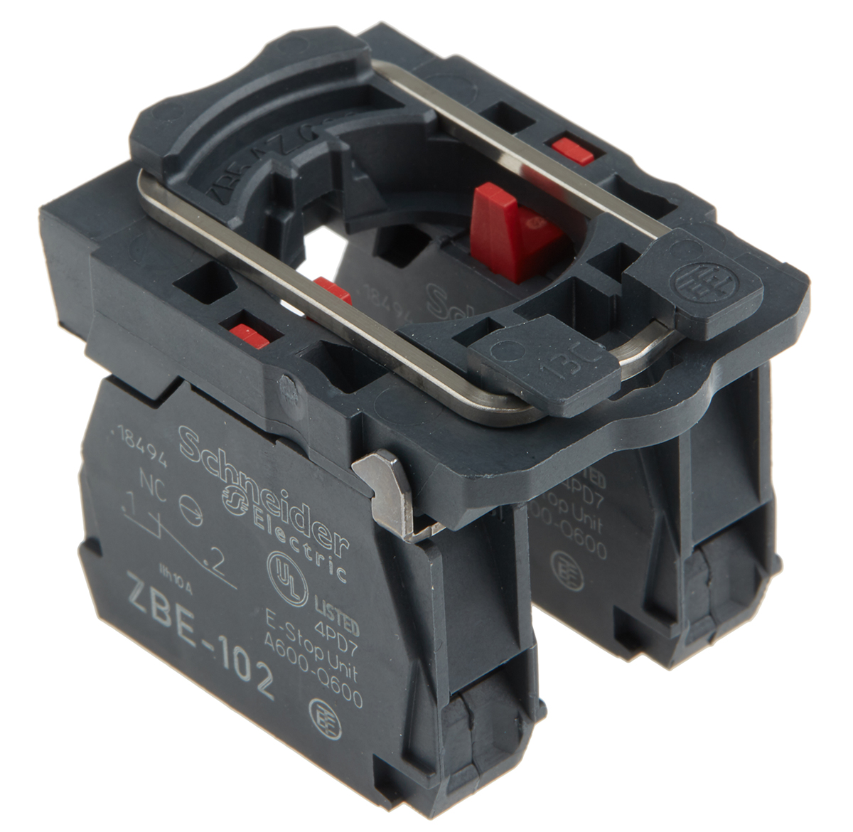 Schneider Electric XB5 Contact Block 2NC Screw terminal