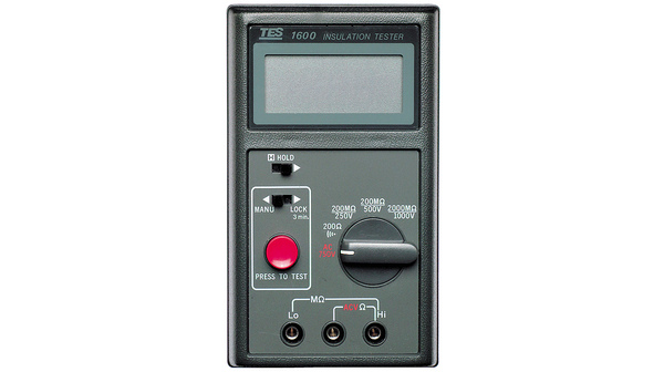 Terry TES1600 Insulation Tester, 1000V Max, 2GΩ Max