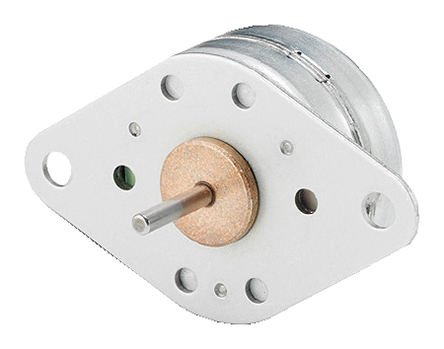 Portescap 35L048D Series Single Shaft Stepper Motor 12V, 54mNm Torque, 7.5 °, 36 x 50 mm Frame, 2 mm Shaft