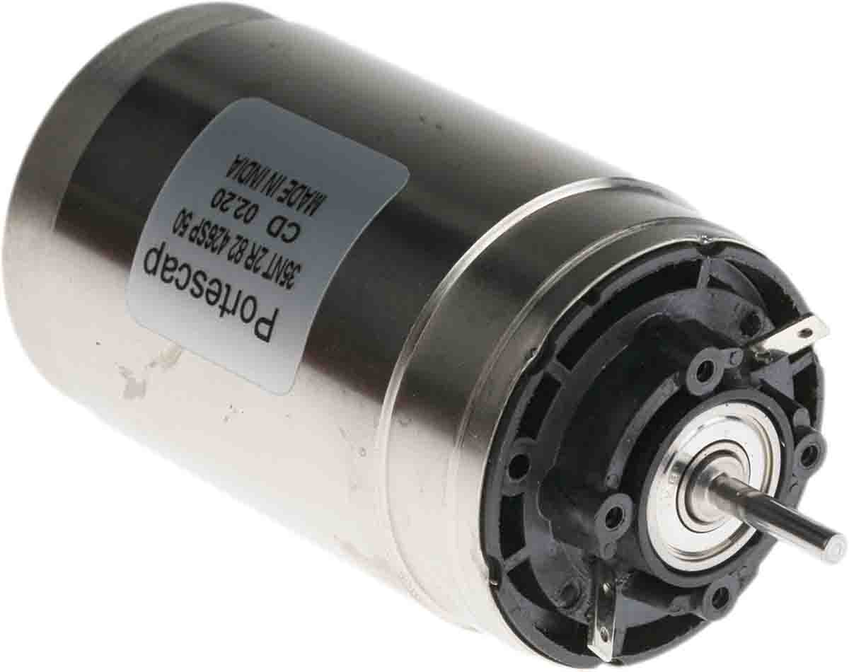 Portescap Brushed DC Motor, 103 W, 32V dc, 109 mNm, 5850rpm, 5 mm Shaft Diameter