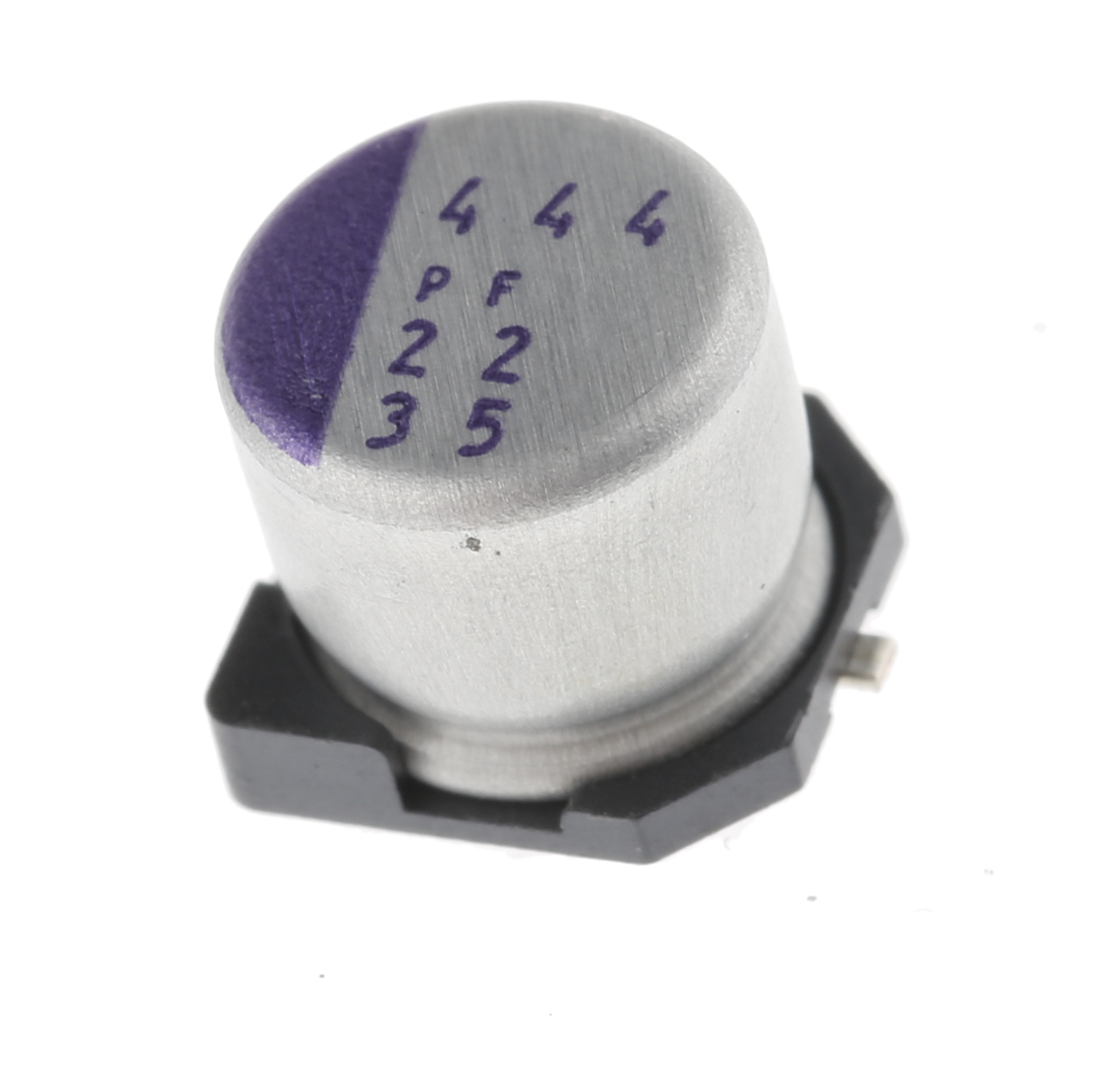Panasonic 22 μF Surface Mount Polymer Capacitor, 35V dc