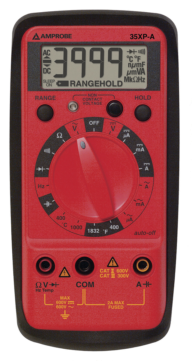 Amprobe 35XPA Handheld Digital Multimeter - UKAS Calibrated