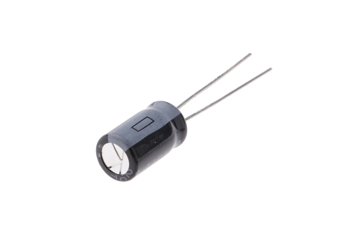 Rubycon 100 μF Capacitor 35V dc, Through Hole Radial Lead