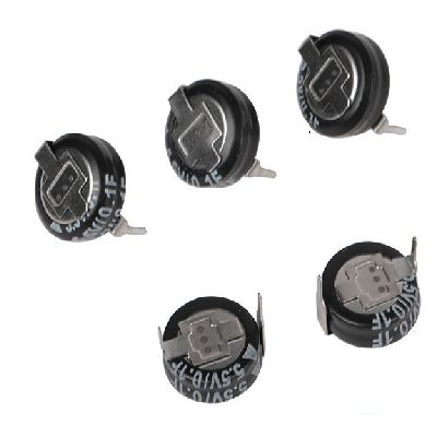 RS PRO 0.1 F Supercapacitor -20 to 80 % Tolerance, EDLC Goldcap 5.5V dc, Through Hole