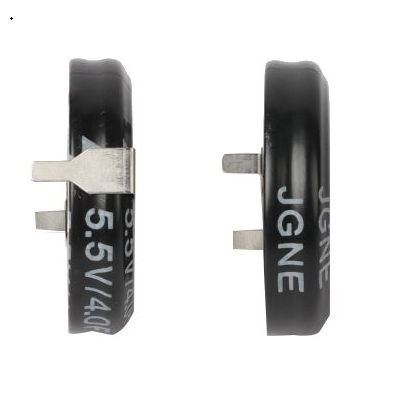 RS PRO 4 F Supercapacitor -20 to 80 % Tolerance, EDLC Goldcap 5.5V dc, Through Hole