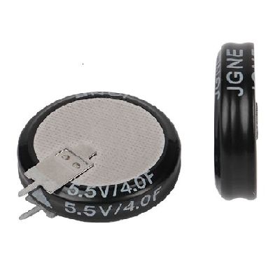 RS PRO 4 F Supercapacitor -20 to 80 % Tolerance, EDLC Goldcap 5.5V dc, Through Hole