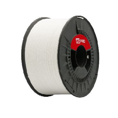 RS PRO 1.75 mm White PLA 3D Printer Filament, 1 kg